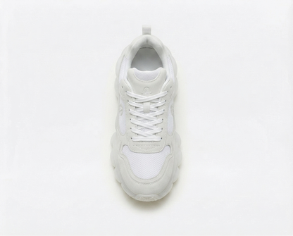 CloudBubble Max Platform Sneakers – All White